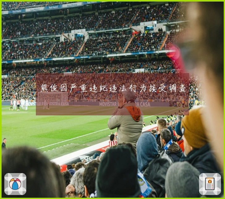 熊俊因严重违纪违法行为接受调查